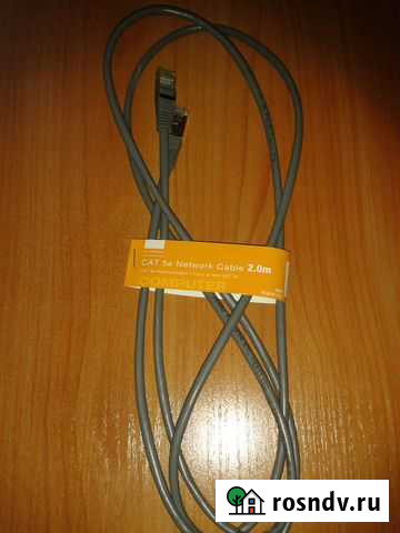 CAT 5e Network Cable 2.0m Санкт-Петербург - изображение 1