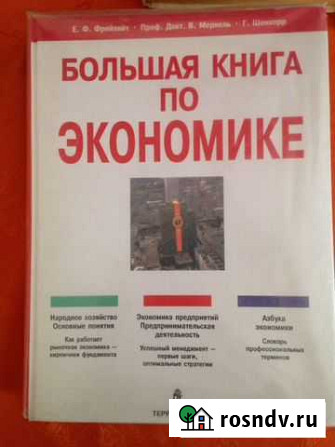 Большая книга по экономике Красноярск - изображение 1