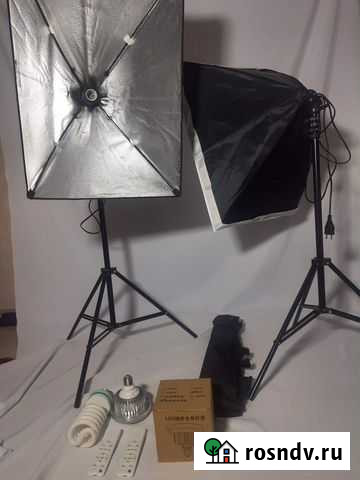 Софтбокс + пульт + лампа Самара - изображение 1