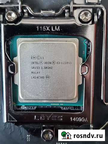 Процессор Intel Xeon E3-1230 V3 (аналог i7 4770) Краснодар - изображение 1