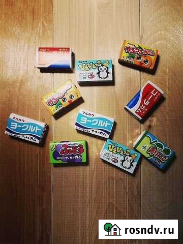 Коллекционная жевательная резинка из Японии/описан Петрозаводск - изображение 1