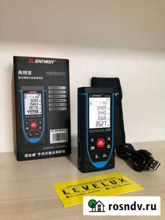 Лазерная рулетка аккумуляторная sndway 50M Хасавюрт - изображение 1