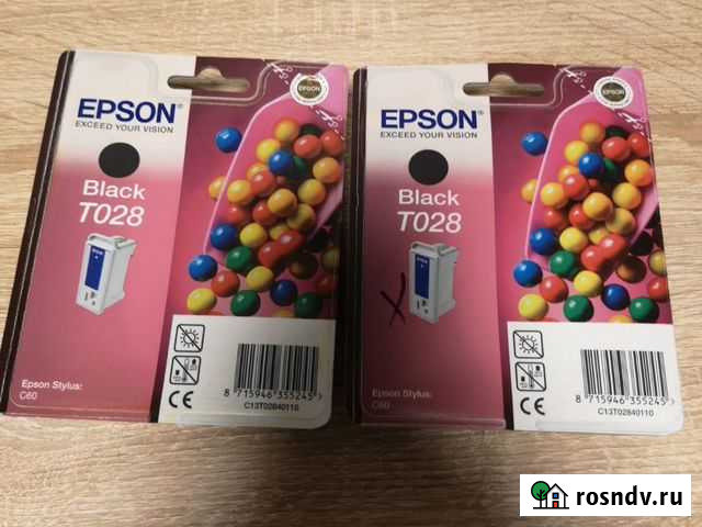 Картридж Epson T028 Люберцы - изображение 1