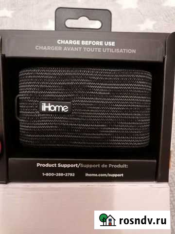 Портативная колонка Bluetooth ihome ibt370v2 Санкт-Петербург - изображение 1
