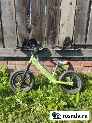 Беговел с лыжами (велосипед без педалей) Новосибирск - изображение 1