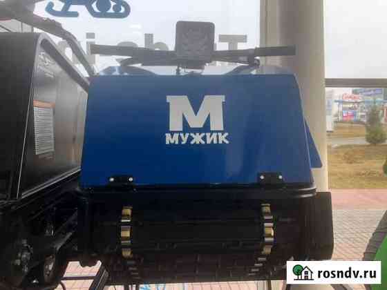 Мотобуксировщик Мужик М600 Лонг 15лс (длинная гус) Новосибирск