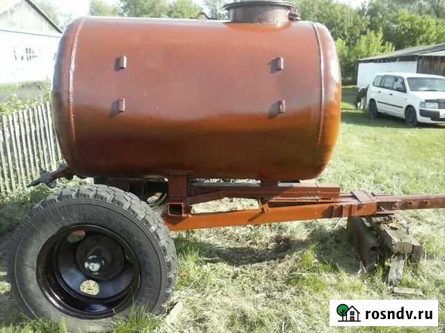 Бочка на полуприцепе железная для воды Бийск - изображение 1