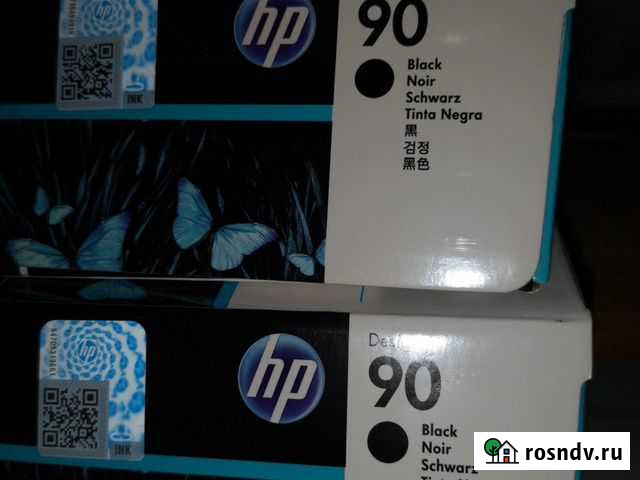 Картриджи hp 90 Black C5058A Люберцы - изображение 1
