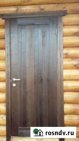 Дверь входная деревянная с коробкой Чита - изображение 1