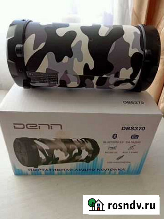 Продам портативную колонку Denn Хабаровск - изображение 1