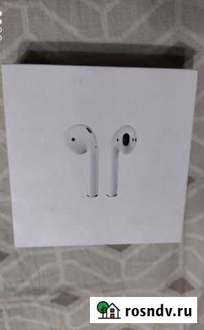 Беспроводные наушники apple airpods новые Печора - изображение 1