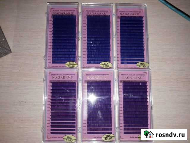 Реснички фирмы nagaracu mix от 7-15 мм Чебоксары - изображение 1