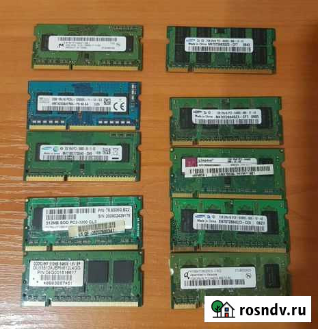 Оперативная память для ноутбука ddr2 и ddr3 Ковров - изображение 1