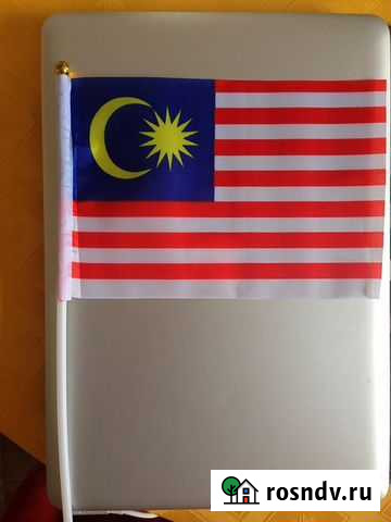 Флаг Малайзия 14*21 см Сургут - изображение 1