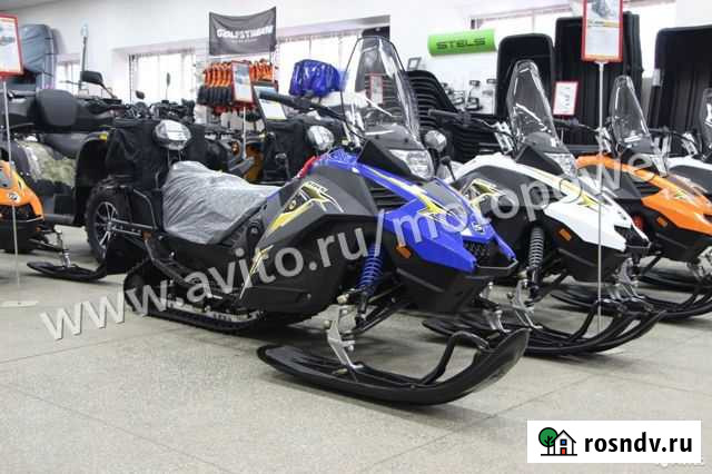 Снегоход Stels Капитан S150 (синий) Южно-Сахалинск - изображение 1