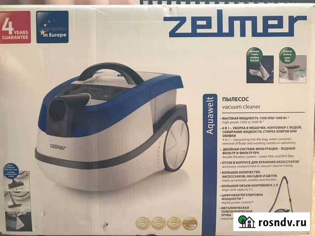 Пылесос Zelmer ZVC752 Заречный - изображение 1