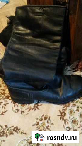 Сапоги хромовые казачьи(офицерские) ссср42 р-р Оренбург - изображение 1