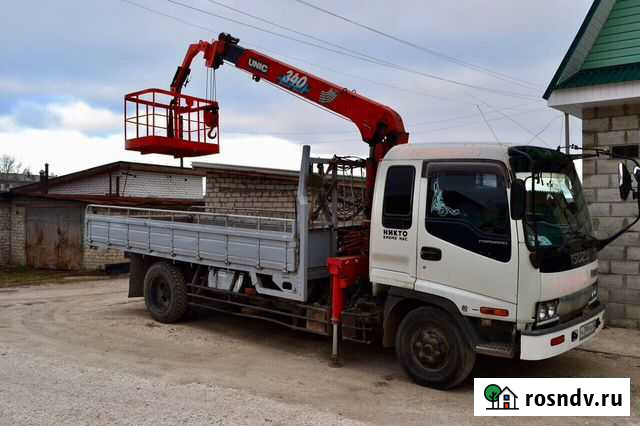 Услуги манипулятора и авто вышки Касимов - изображение 1