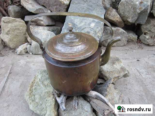 Казачий чайник 19 века 179 пехотного полка Дубовка - изображение 1