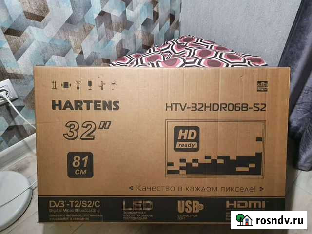 Телевизор новый Hartens Оренбург - изображение 1