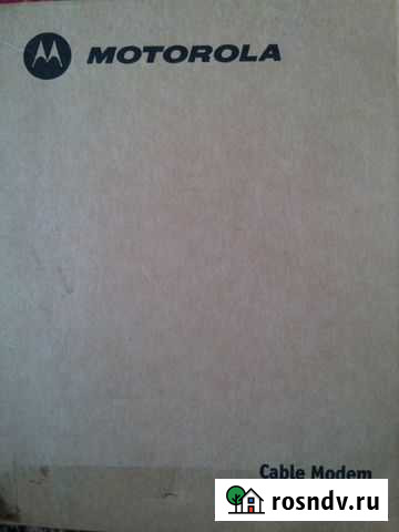 Продам модем моторола Кострома - изображение 1