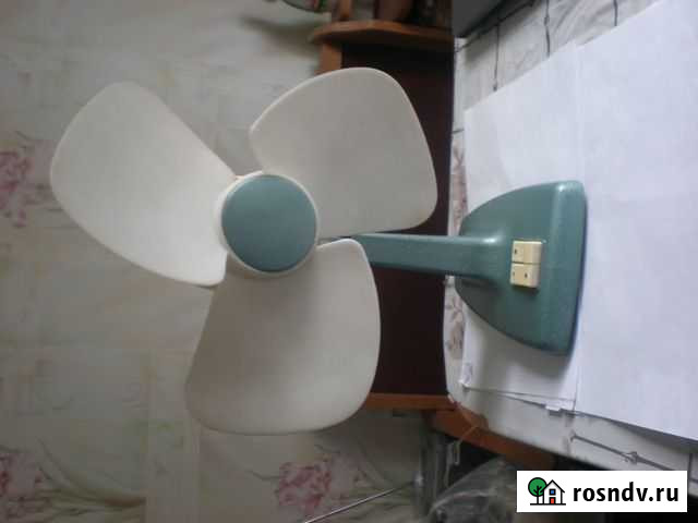 Вентилятор настольный. Винтаж Белгород - изображение 1