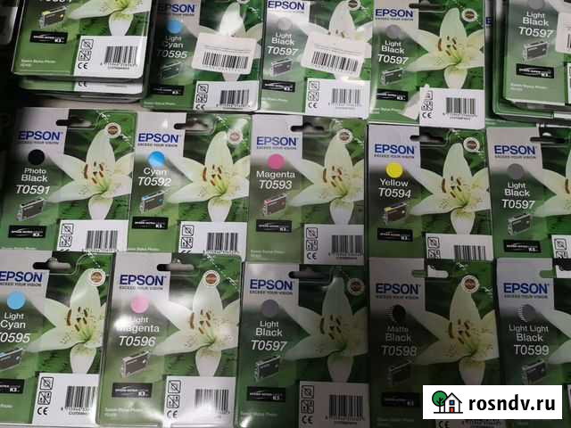 Картриджи Epson T0598 Люберцы - изображение 1