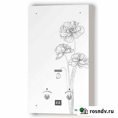 Газовая колонка vektor 10 Черный цветок Санкт-Петербург - изображение 1