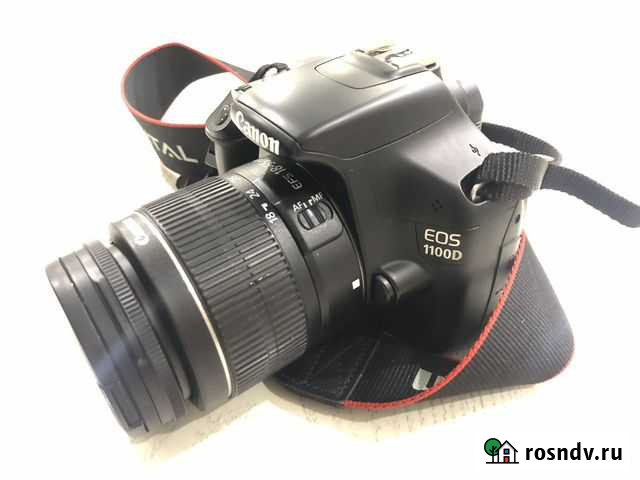 Зеркальный фотоаппарат canon 1100d Санкт-Петербург - изображение 1