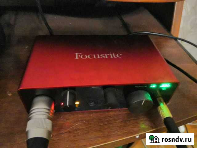 Focusrite scarlett solo 3gen Тольятти - изображение 1