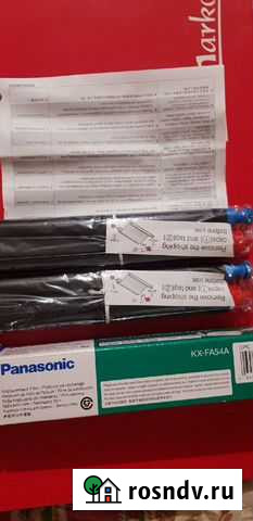 Новые термопленки для факсов panasonic KX-FA54A 2ш Орехово-Зуево - изображение 1