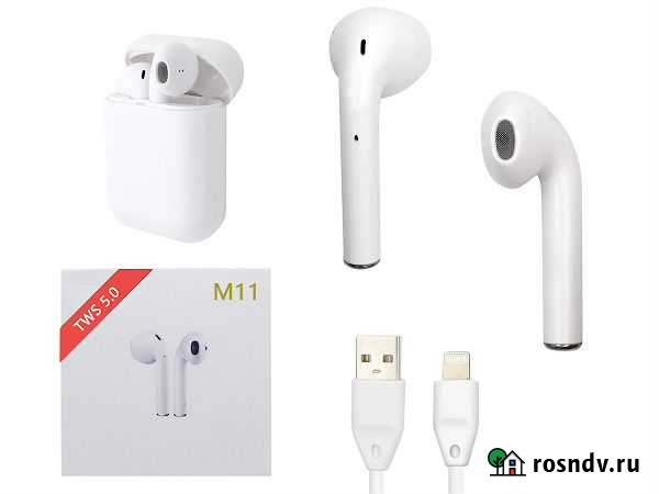 Беспроводные наушники M11 5.0 TWS Иркутск - изображение 1