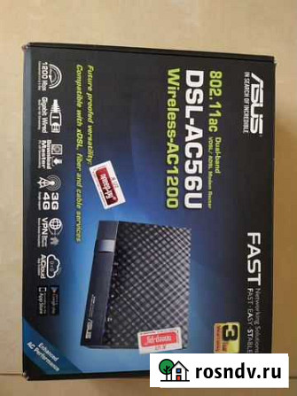 Wi-Fi роутер asus DSL-AC56U Алушта - изображение 1