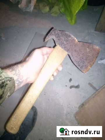 Топор Вермахт. Клеймо Н1941 Рамонь - изображение 1