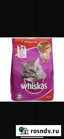 Whiskas сухой корм для кошек Вкусные подушечки Нижний Новгород - изображение 1
