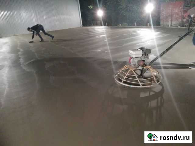 Бетонные работы топпинг промышленные полы шлифовка Новороссийск - изображение 1