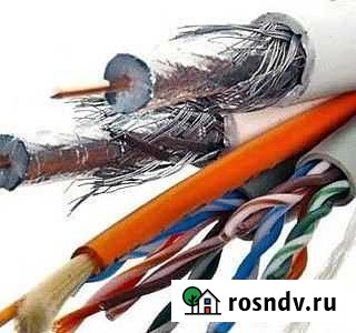 Монтаж витой пары и тв кабеля Благовещенск - изображение 1