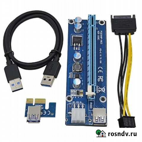 Райзер molex/6pin Липецк - изображение 1