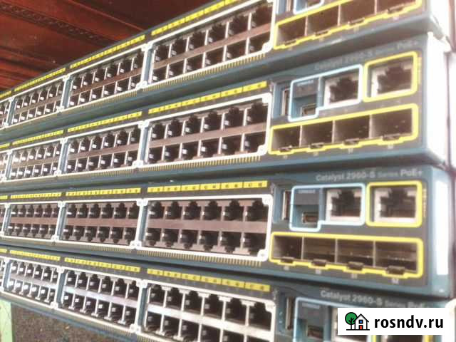 Коммутатор Cisco WS-C2960S-48LPS-L PoE+ Москва - изображение 1