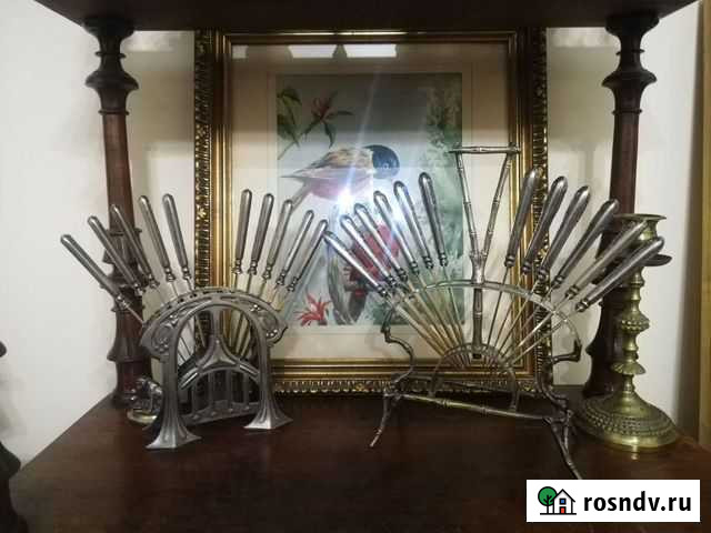 Антикварные подставки с ножами для фруктов,Warszaw Махачкала - изображение 1