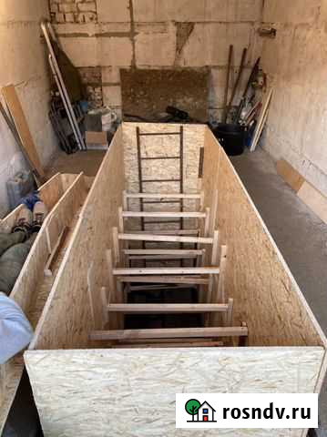 Опалубка (осп osb бруски фанера) под яму в гараже Иркутск - изображение 1