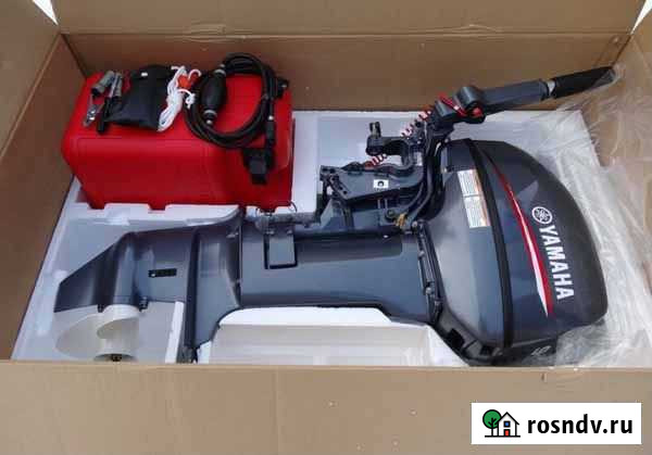 2х-тактный лодочный мотор Yamaha 9.9 Новосибирск - изображение 1