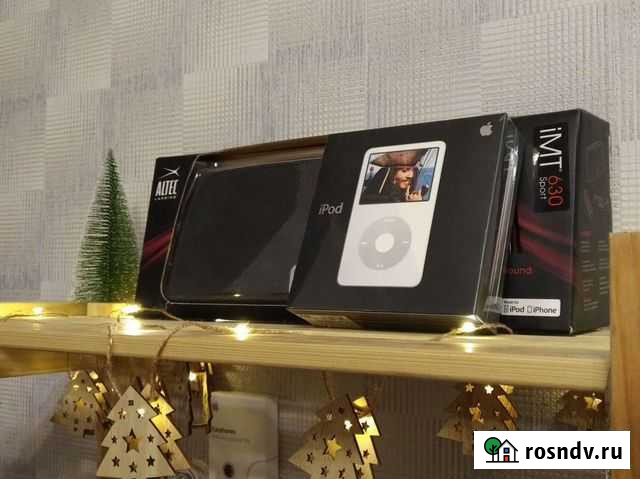 Редкость Запечатанный iPod 5.5 80gb+новая аудиосис Москва - изображение 1