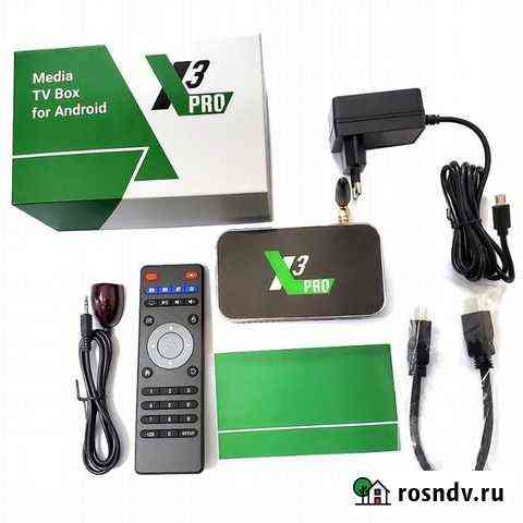 Новая. Гарантия. Топовый TV Box Ugoos X3 Pro Красноярск