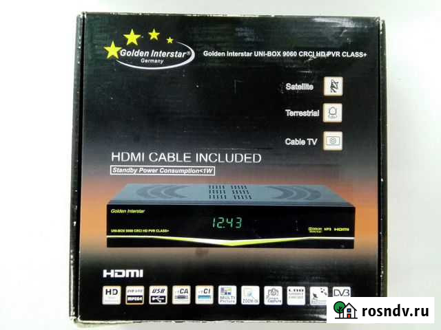 Спутниковый ресивер GI Uni-Box 9060 crci HD PVR Cl Ливны - изображение 1