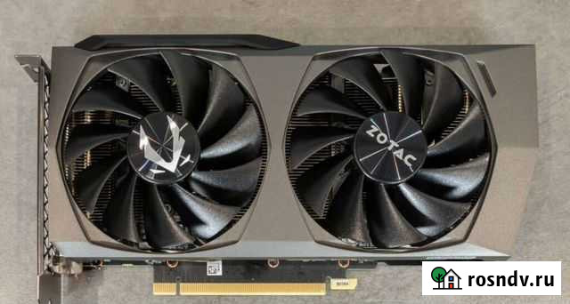 Видеокарта Zotac GeForce RTX 3060Ti Twin не LHR Калининград - изображение 1