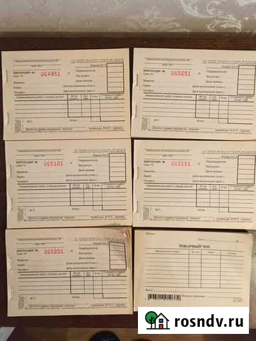 Бланки: квитанция и товарный чек Нижний Новгород - изображение 1