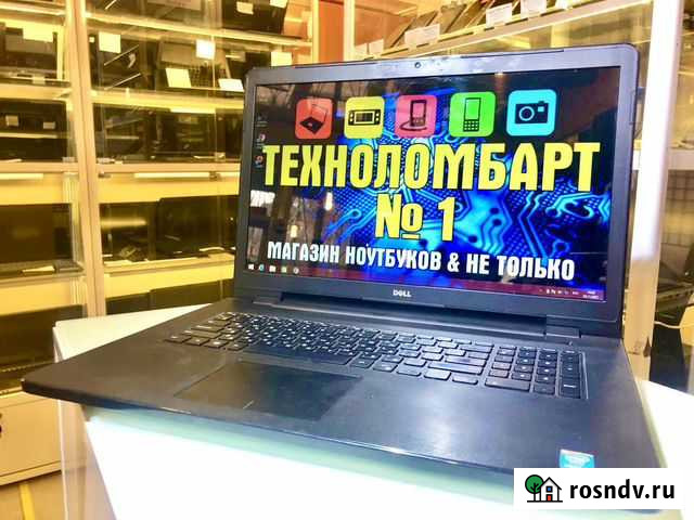 Нов Акб / 17.3 Dell i3-2.0Ghz/ 1Tb+GeForce 920M Челябинск - изображение 1
