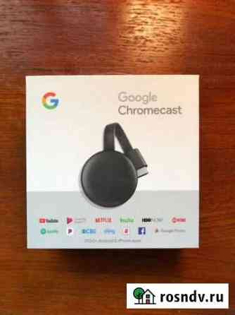 Google - Chromecast (3rd Gen.) новый в открытой уп Воркута