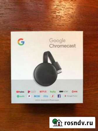 Google - Chromecast (3rd Gen.) новый в открытой уп Воркута - изображение 1